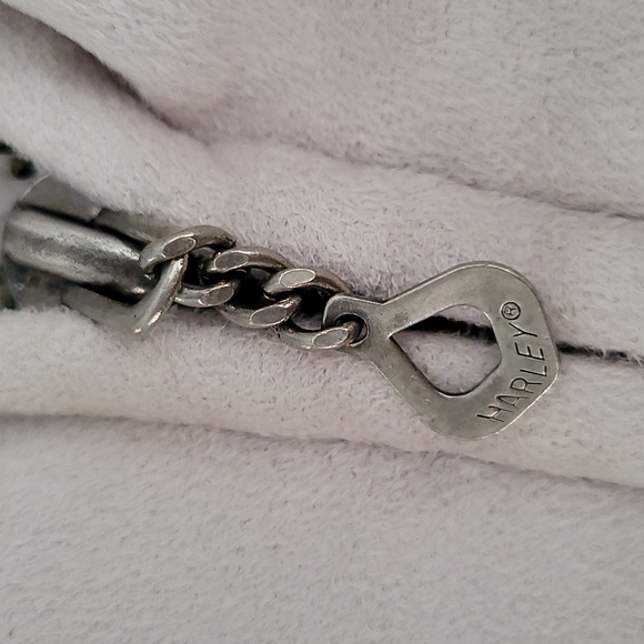 Harley Davidson Faux Fur Jacket - Picture 8 of 8